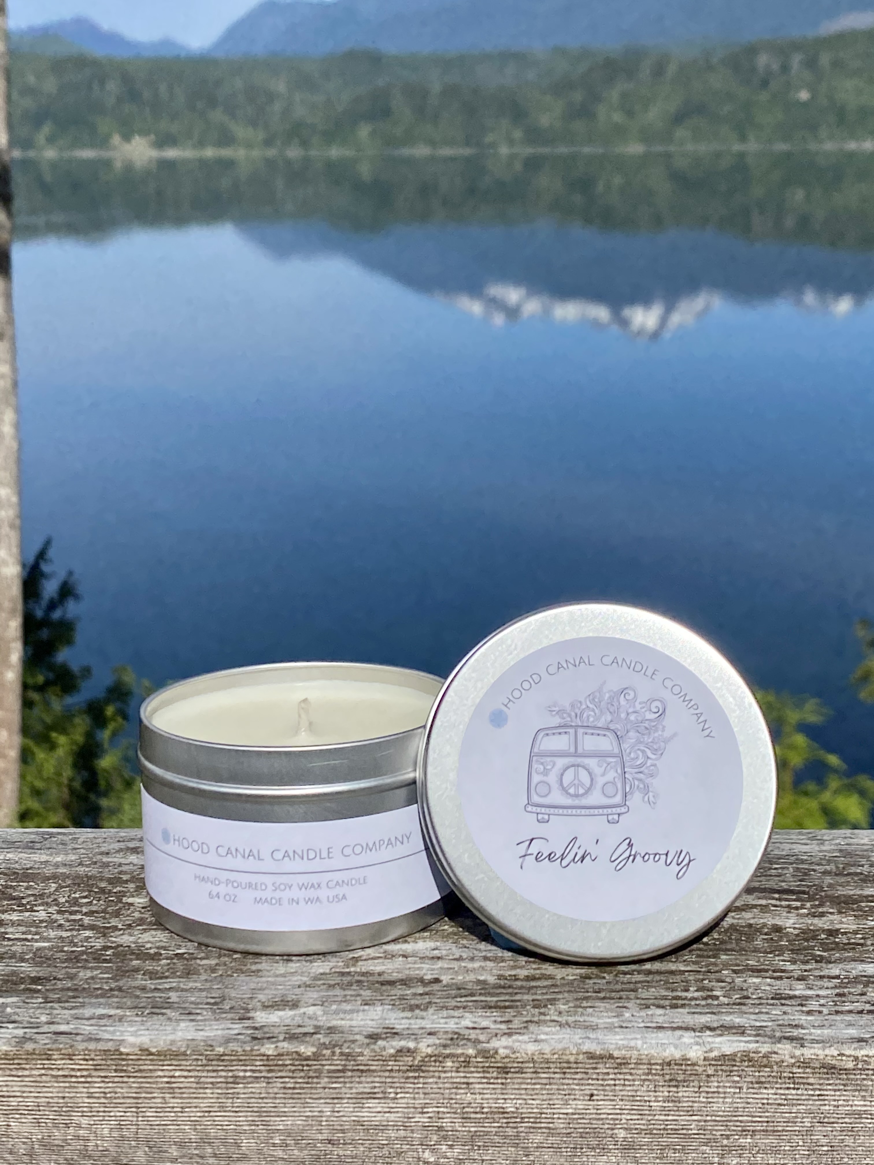 Hood Canal Candle Company "Feelin' Groovy" Soy Wax Candle