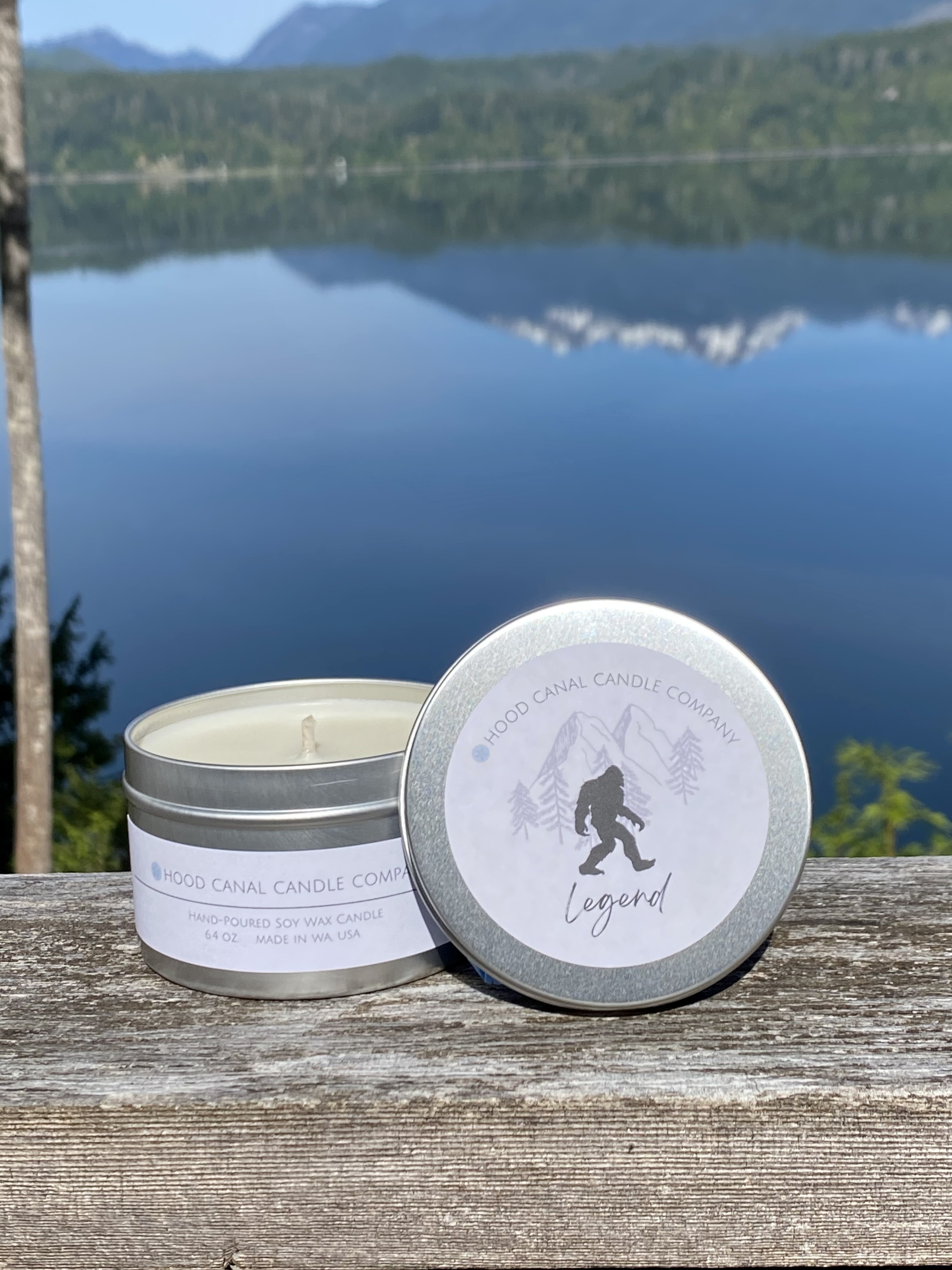Hood Canal Candle Company "Legend" Soy Wax Candle