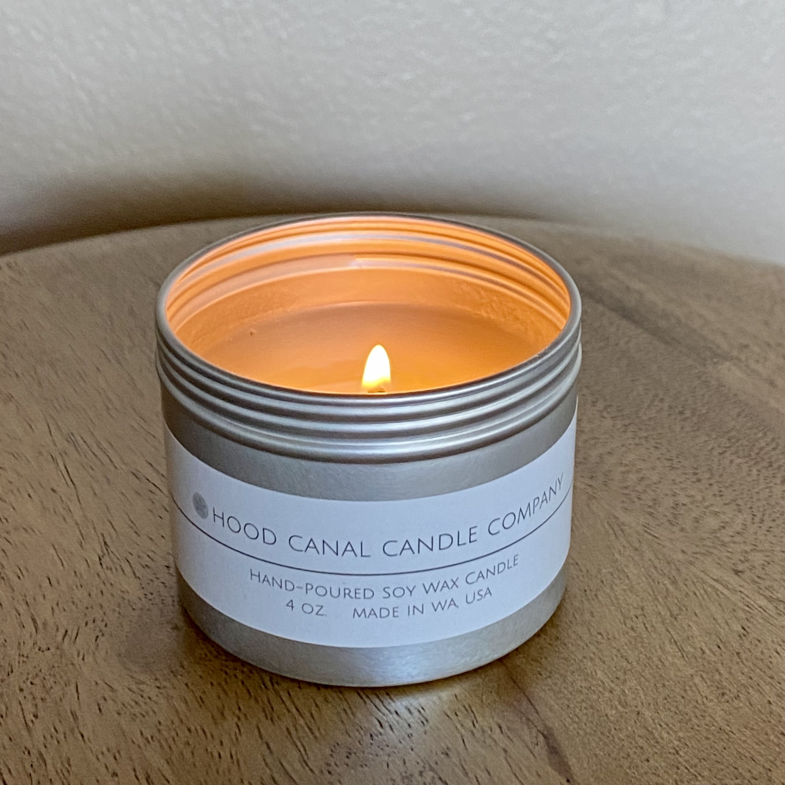 Hood Canal Candle Company Hand-Poured Soy Wax Candles