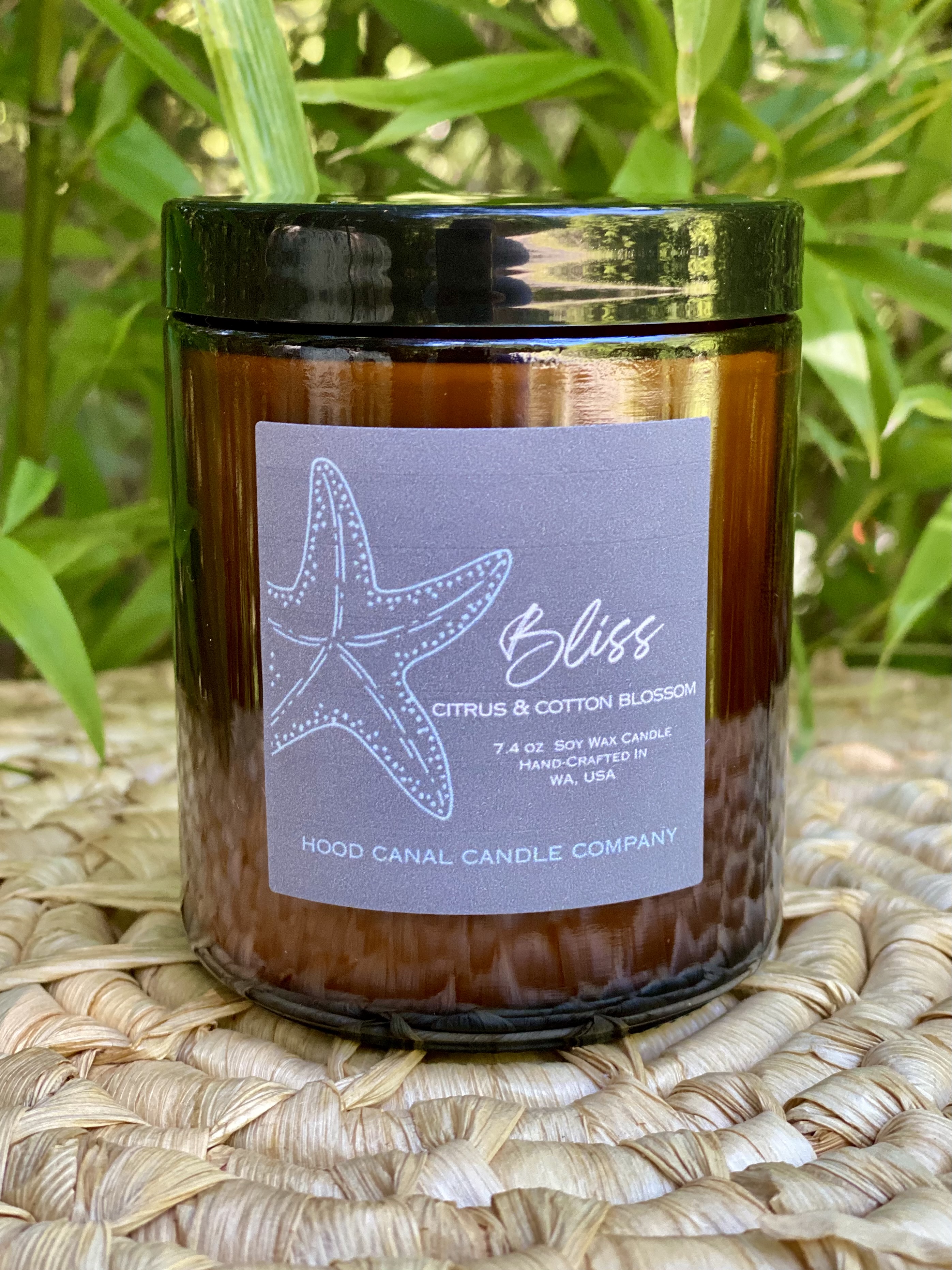 Hood Canal Candle Company "Bliss" Soy Wax Candle