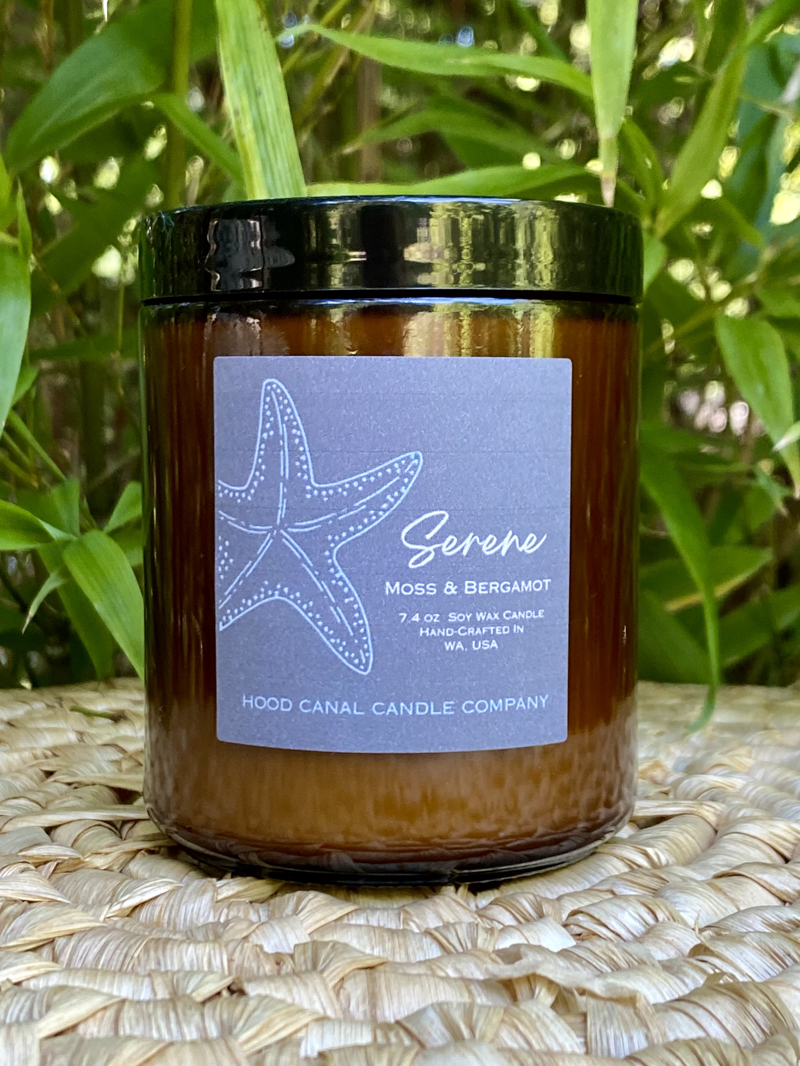 Hood Canal Candle Company "Serene" Soy Wax Candle