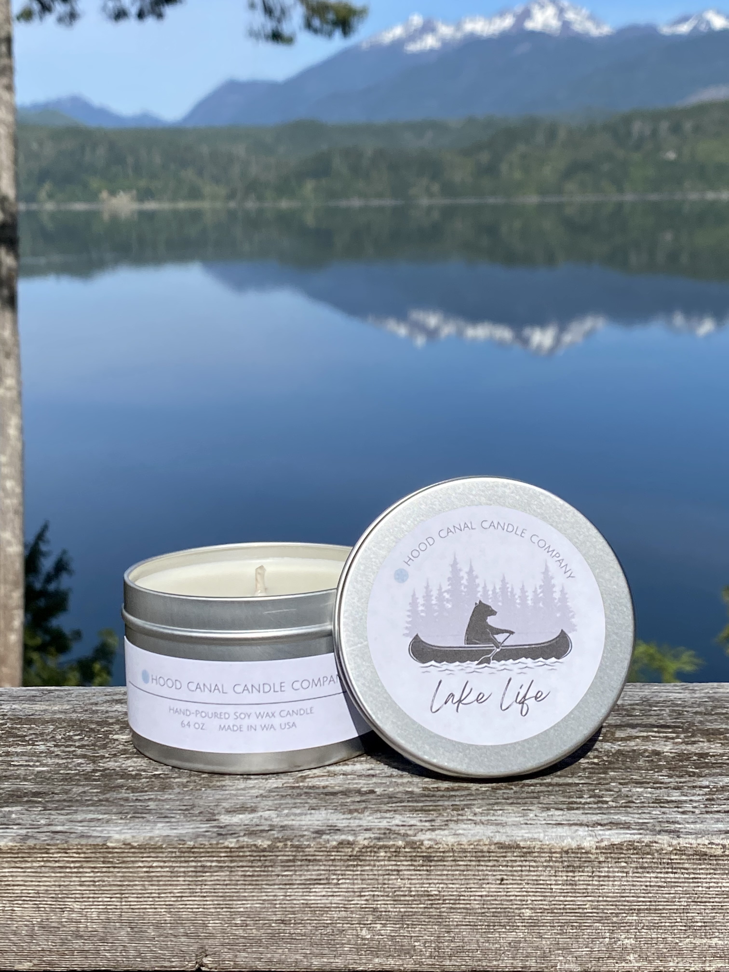 Hood Canal Candle Company "Lake Life" Soy Wax Candle