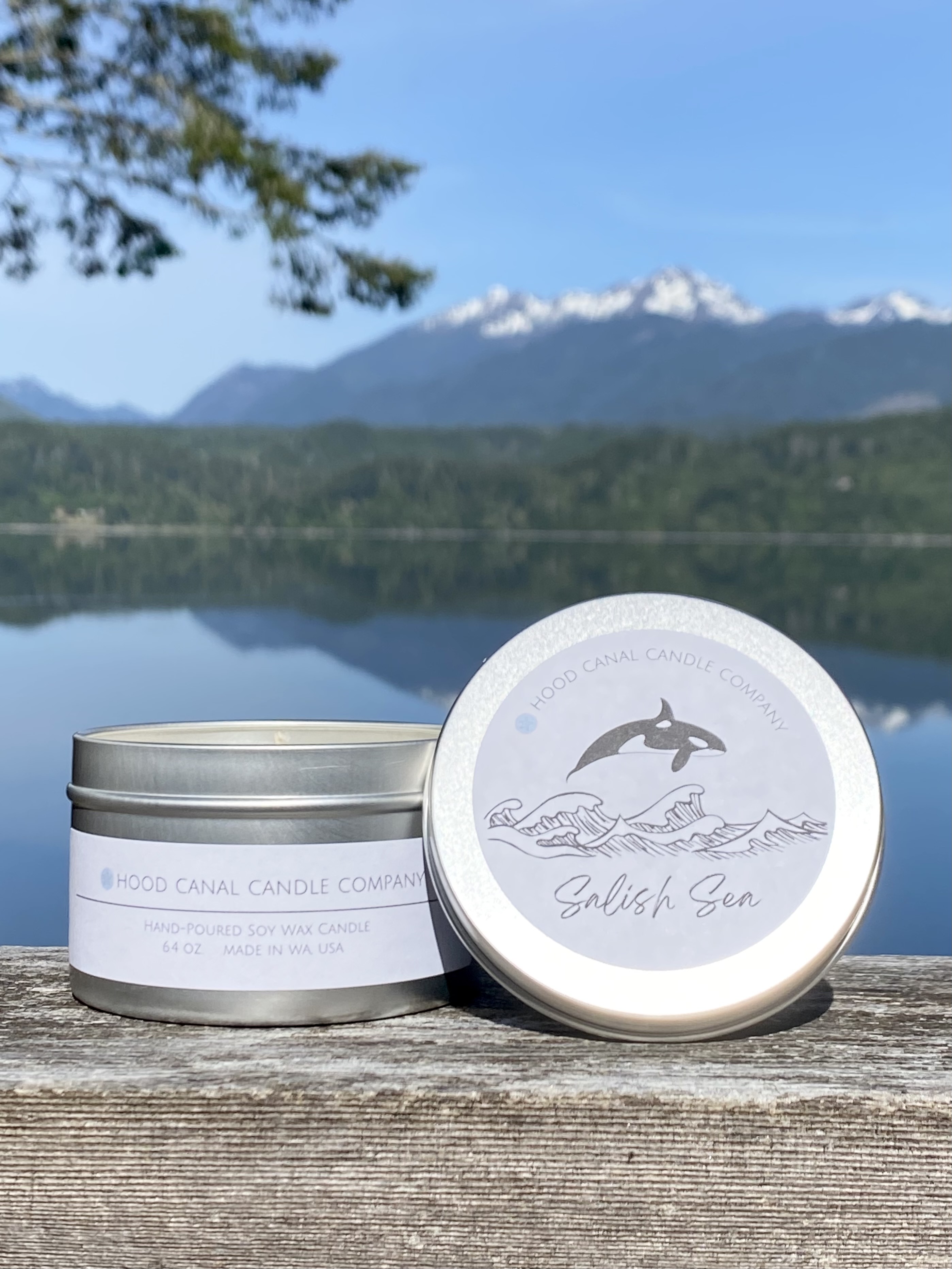 Hood Canal Candle Company "Salish Sea" Soy Wax Candle