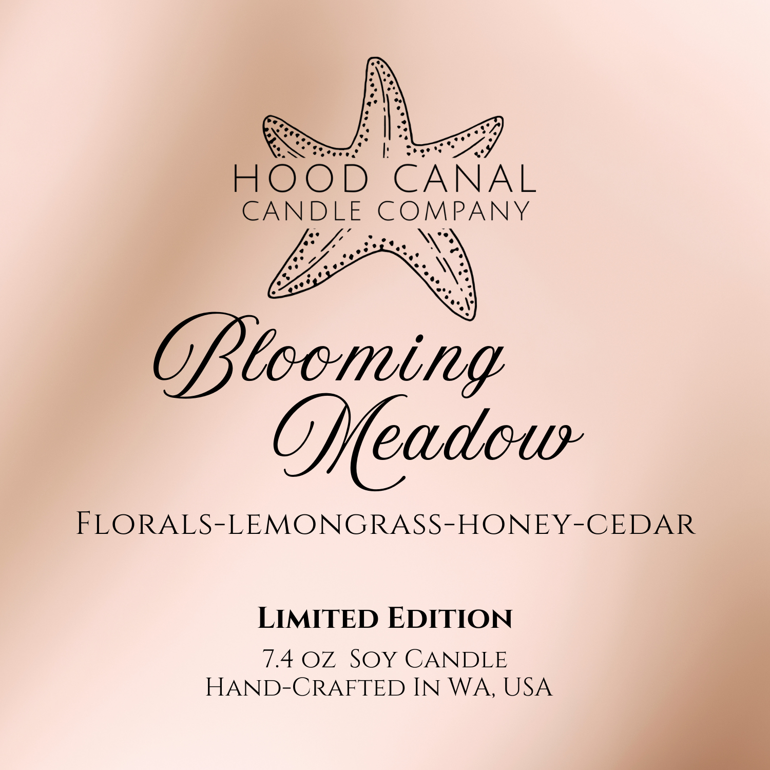 Hood Canal Candle Company Lovely Soy Candle